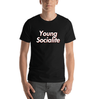 Thumbnail for Young Socialite T-Shirt - Black - Shirt View