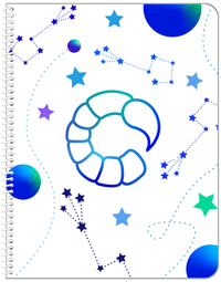 Thumbnail for Zodiac Sign Notebook - Constellations - Scorpio - Front View