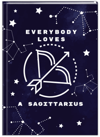 Thumbnail for Zodiac Sign Journal - Everybody Loves a Sagittarius - Front View