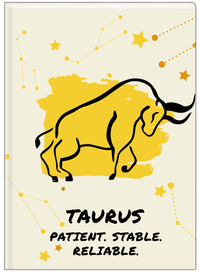 Thumbnail for Zodiac Sign Journal - Characteristics of a Taurus - Front View