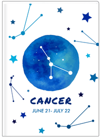 Thumbnail for Zodiac Sign Journal - Date Range - Cancer - Front View