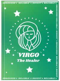 Thumbnail for Zodiac Sign Journal - Traits of a Virgo - Front View