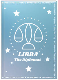 Thumbnail for Zodiac Sign Journal - Traits of a Libra - Front View