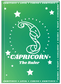 Thumbnail for Zodiac Sign Journal - Traits of a Capricorn - Front View