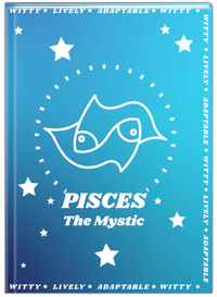 Thumbnail for Zodiac Sign Journal - Traits of a Pisces - Front View