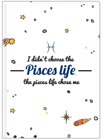 Thumbnail for Zodiac Sign Journal - Pisces Life - Front View