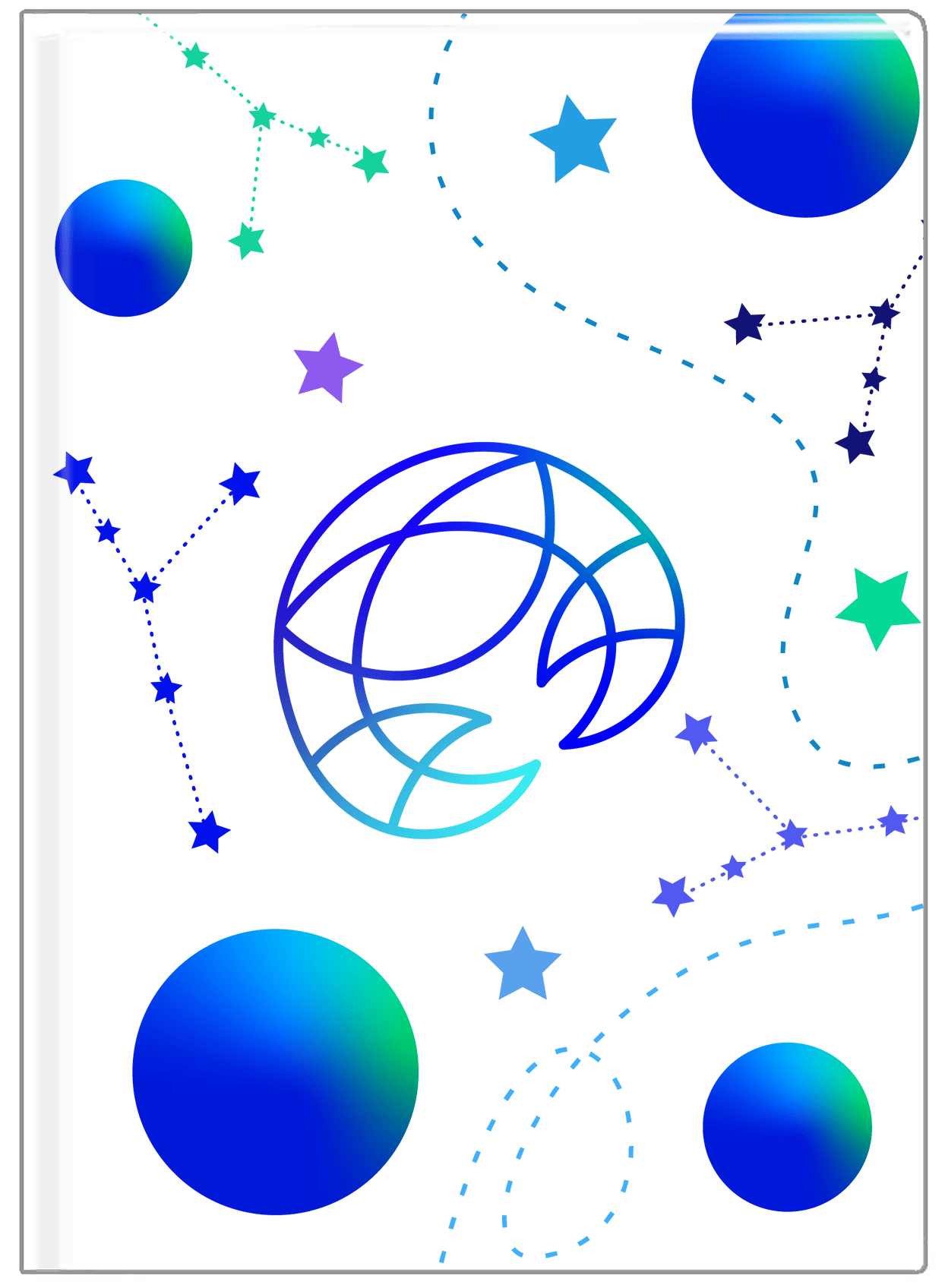 Zodiac Sign Journal - Constellations - Cancer - Front View