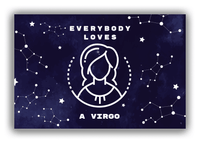 Thumbnail for Zodiac Sign Canvas Wrap & Photo Print - Everybody Loves a Virgo - Front View