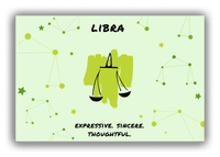Thumbnail for Zodiac Sign Canvas Wrap & Photo Print - Characteristics of a Libra - Front View