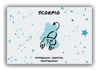 Thumbnail for Zodiac Sign Canvas Wrap & Photo Print - Characteristics of a Scorpio - Front View