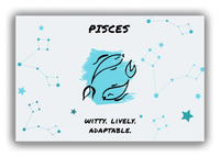 Thumbnail for Zodiac Sign Canvas Wrap & Photo Print - Characteristics of a Pisces - Front View