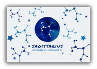 Thumbnail for Zodiac Sign Canvas Wrap & Photo Print - Date Range - Sagittarius - Front View