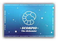 Thumbnail for Zodiac Sign Canvas Wrap & Photo Print - Traits of a Scorpio - Front View