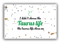 Thumbnail for Zodiac Sign Canvas Wrap & Photo Print - Taurus Life - Front View