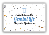 Thumbnail for Zodiac Sign Canvas Wrap & Photo Print - Gemini Life - Front View