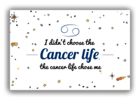 Thumbnail for Zodiac Sign Canvas Wrap & Photo Print - Cancer Life - Front View