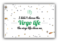 Thumbnail for Zodiac Sign Canvas Wrap & Photo Print - Virgo Life - Front View