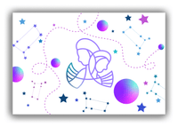 Thumbnail for Zodiac Sign Canvas Wrap & Photo Print - Constellations - Gemini - Front View