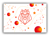 Thumbnail for Zodiac Sign Canvas Wrap & Photo Print - Constellations - Leo - Front View