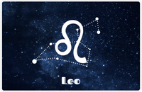Thumbnail for Personalized Zodiac Sign Placemat - Night Sky - Leo -  View