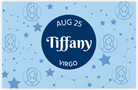 Thumbnail for Personalized Zodiac Sign Placemat - Constellation Circle - Virgo -  View