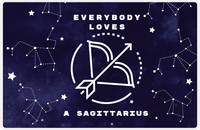 Thumbnail for Zodiac Sign Placemat - Everybody Loves a Sagittarius -  View
