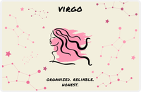 Thumbnail for Zodiac Sign Placemat - Characteristics of a Virgo -  View