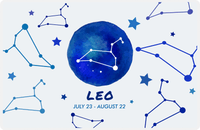 Thumbnail for Zodiac Sign Placemat - Date Range - Leo -  View