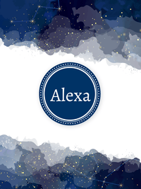 Thumbnail for Personalized Zodiac Signs T-Shirt - White - Circle Nameplate - Decorate View