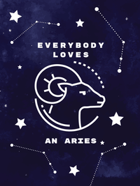 Thumbnail for Zodiac Sign T-Shirt - Aries - Decorate View