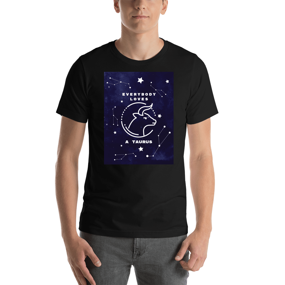 Zodiac Sign T-Shirt - Taurus - Shirt View