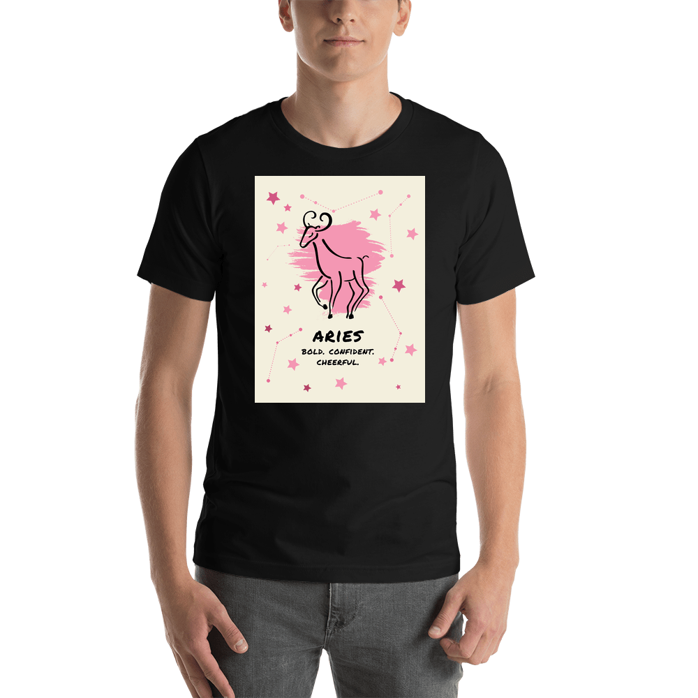 Zodiac Sign T-Shirt - Aries - Shirt View