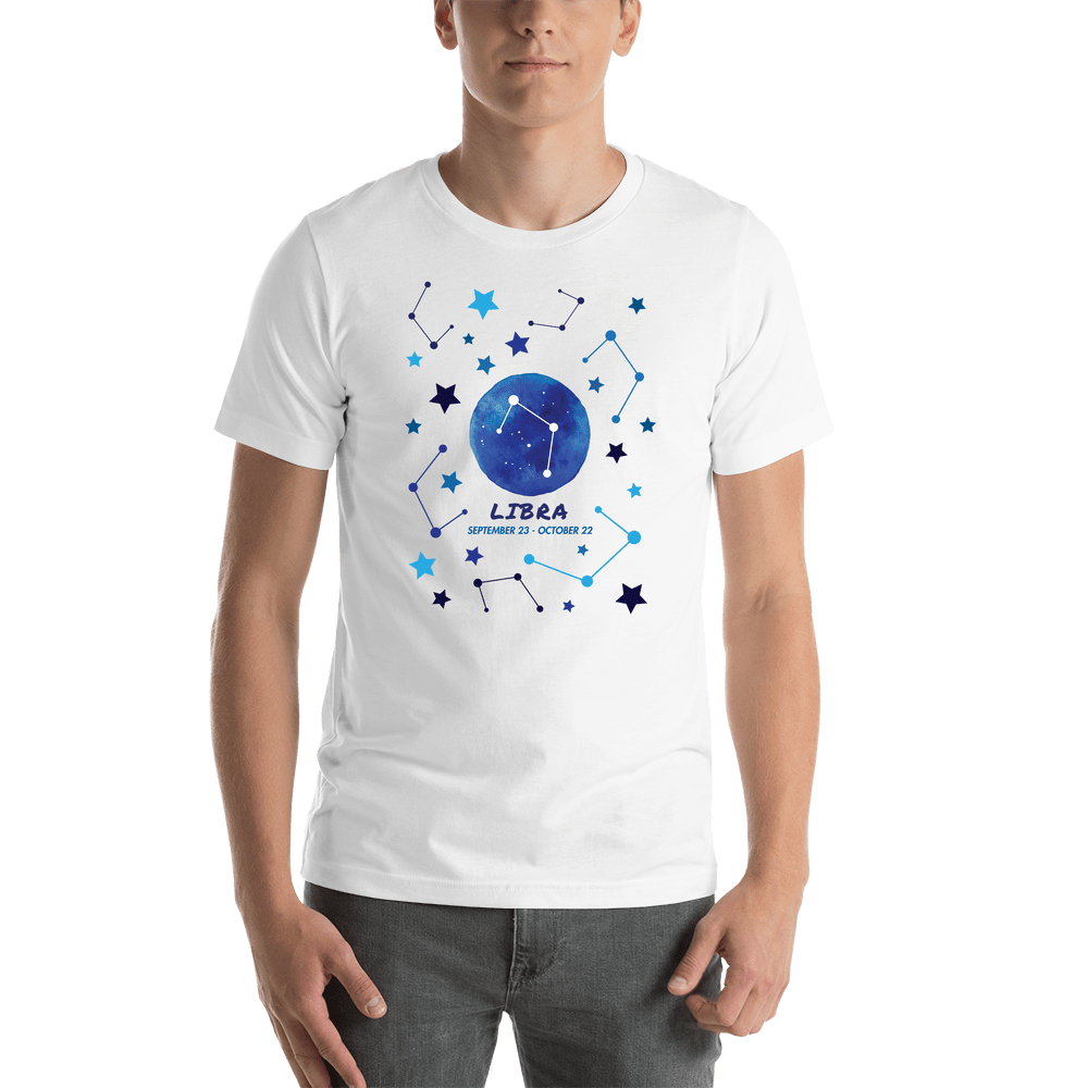 Zodiac Sign T-Shirt - Libra - Shirt View