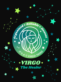 Thumbnail for Zodiac Sign T-Shirt - Virgo - Decorate View