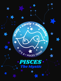 Thumbnail for Zodiac Sign T-Shirt - Pisces - Decorate View