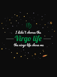 Thumbnail for Zodiac Sign T-Shirt - Virgo - Decorate View